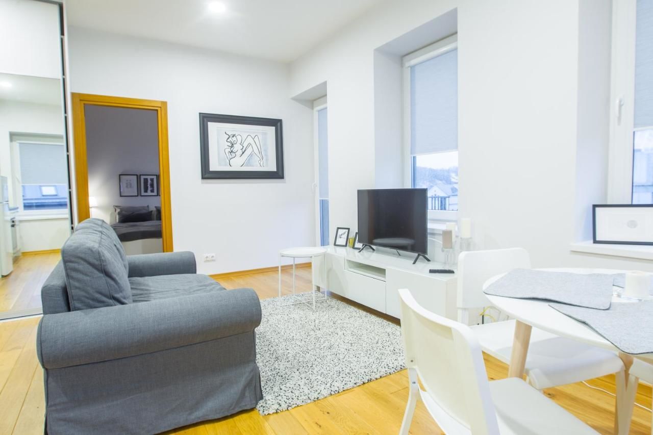 Апартаменты Bright one bedroom apartment in old town Каунас-6