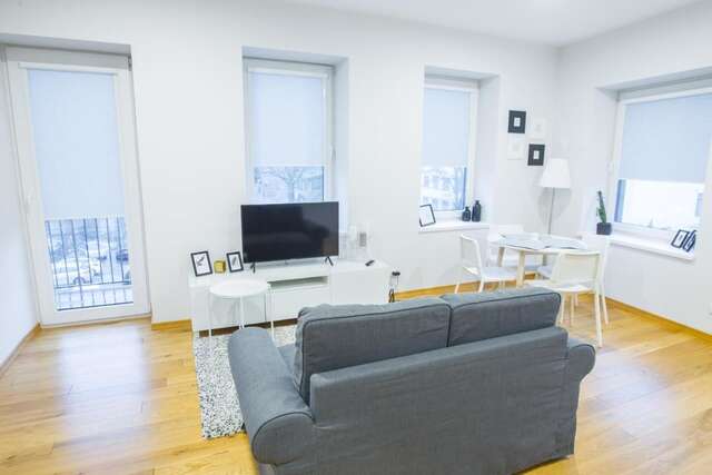 Апартаменты Bright one bedroom apartment in old town Каунас-3